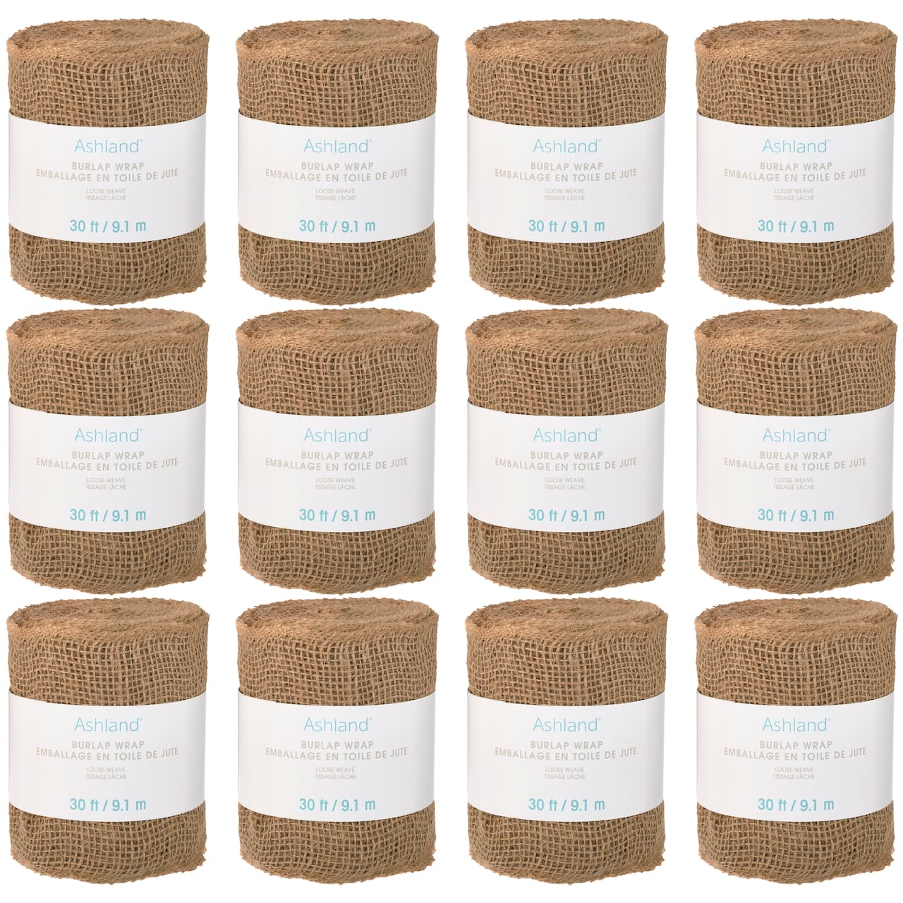 12 Pack: Open Weave Burlap Garland by Ashland™